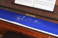Klavierläufer mit Motiv „Music I“ – Bestickter Tastenläufer