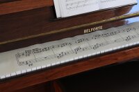 Klavierläufer mit Motiv "Für Elise" 100% Schurwolle – Bestickter Tastenläufer