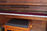 Tastenläufer Orgel, Weinrot