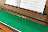 Orgel-Läufer / Tastenläufer Orgel Hellgrün 100% Schurwolle – Staubschutz für Orgeltasten