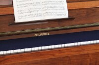 Orgel-Läufer / Tastenläufer Orgel Dunkelblau 100% Schurwolle – Staubschutz für Orgeltasten