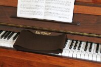 Orgel-Läufer / Tastenläufer Orgel Braun100% Schurwolle – Staubschutz für Orgeltasten