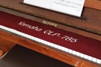 Tastenläufer für Orgel mit Wunschtext bis 45 cm – Individuell bestickter Orgel-Läufer