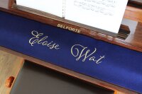 Tastenläufer für Orgel mit Wunschtext bis 45 cm...