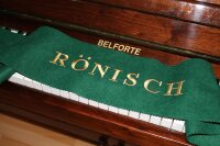 Tastenläufer für Orgel mit Wunschtext bis 45 cm – Individuell bestickter Orgel-Läufer